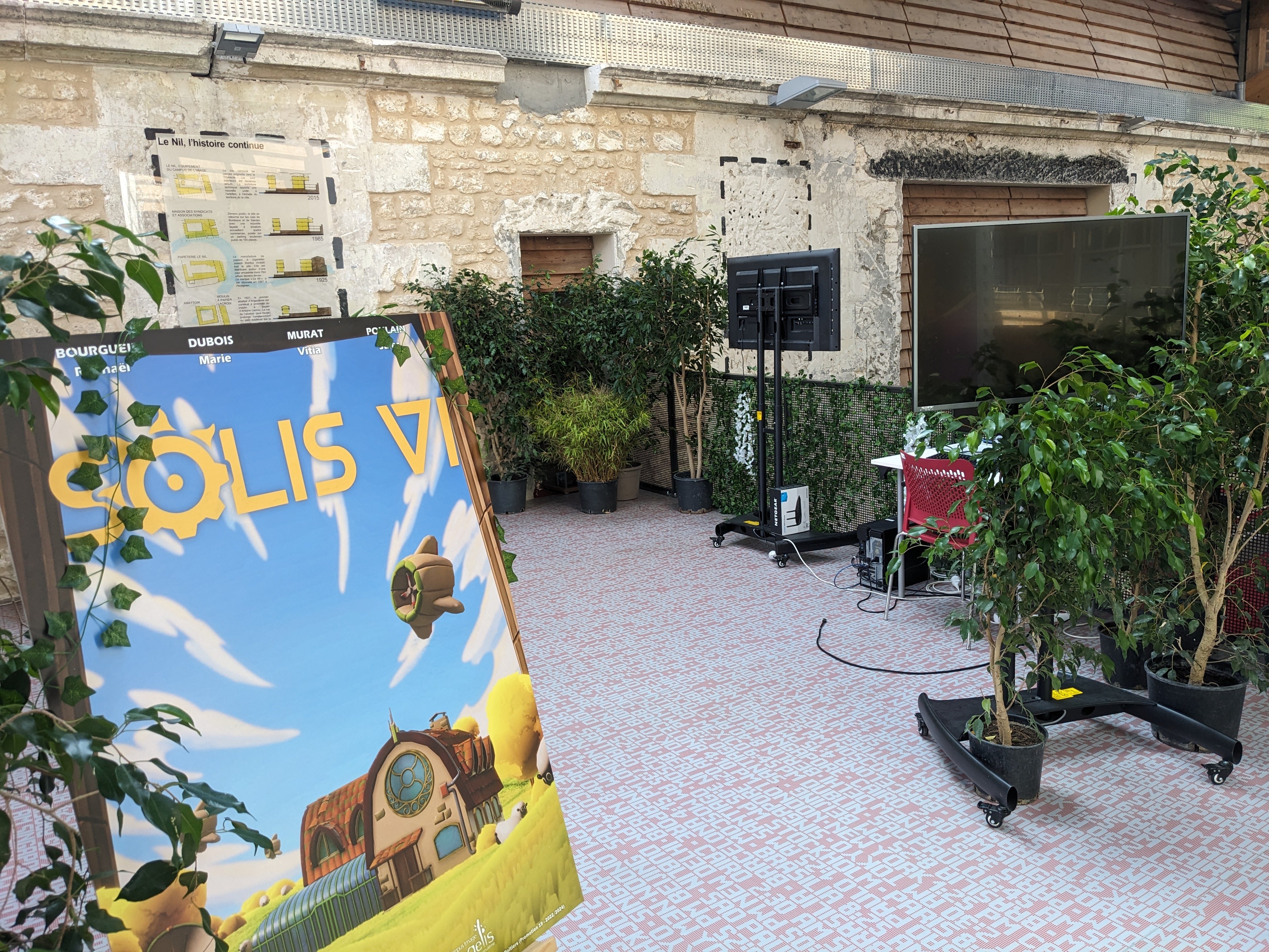 Le stand de Solis Vi